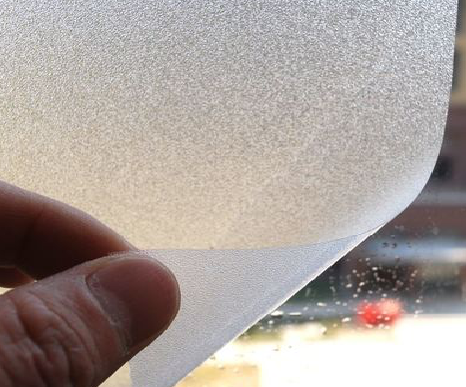 广汉玻璃门外面粘广告用什么材料好？